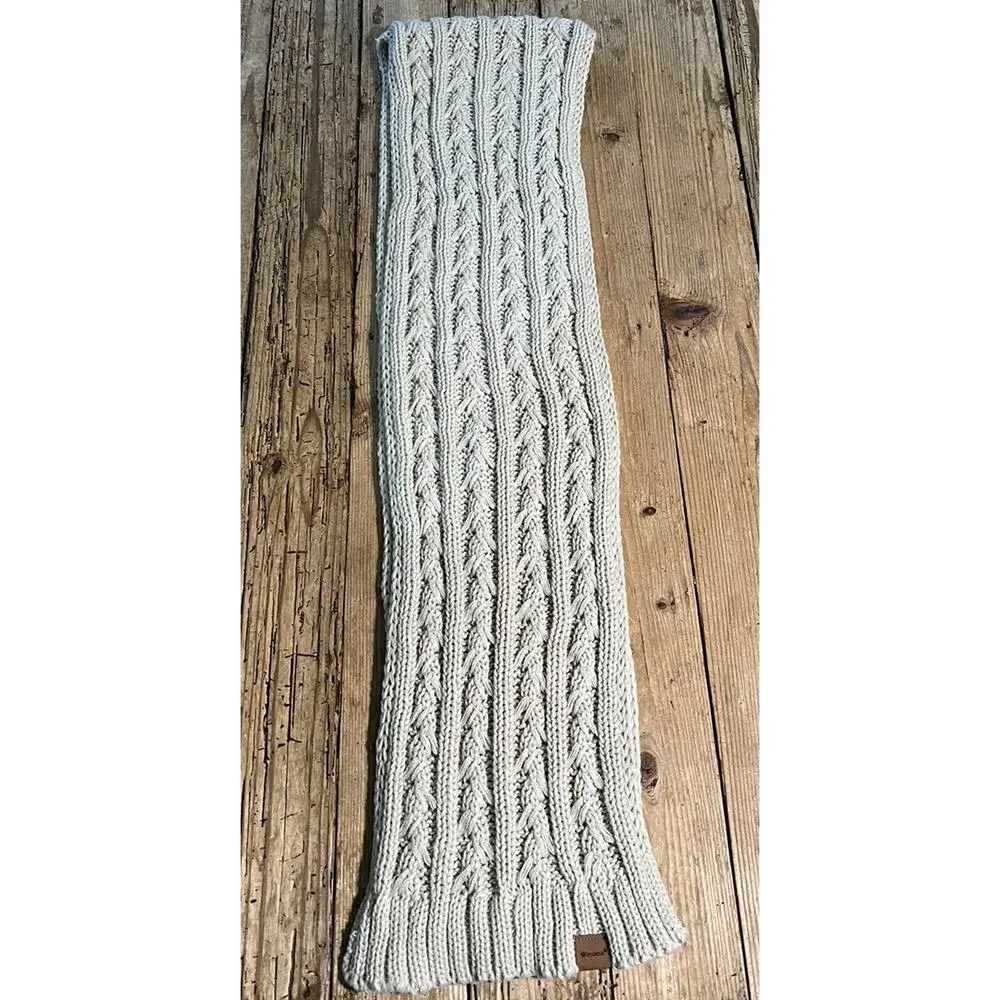 Winuesa Tan Knit Scarf NWOT